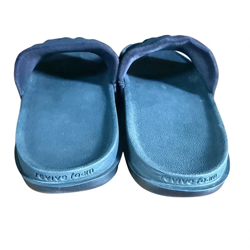 Nike Offcourt Men's Slides US 8 Anthracite Black Revive Foam BQ4639-003